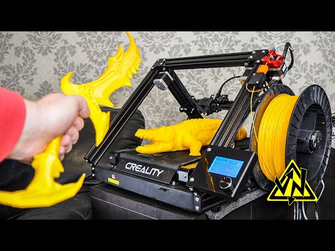 Видео: ВАШ ПРИНТЕР ТОЧНО ТАК НЕ СМОЖЕТ. CREALITY 3DPRINTMILL | CR-30