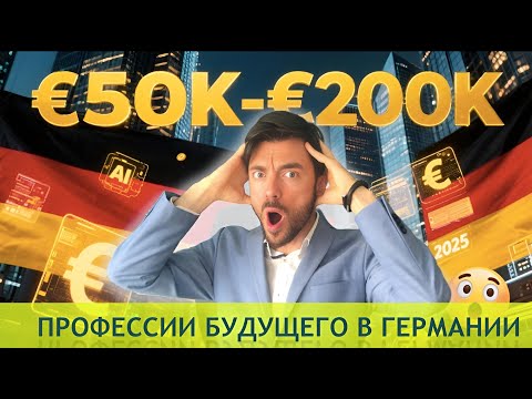 Видео: От €50K до €200K: профессии будущего в Германии, о которых все молчат