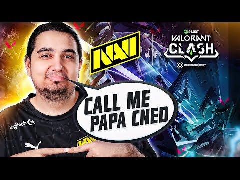 Видео: ПАПА cNed! | NAVI Тимспик на G-Loot VALORANT Clash