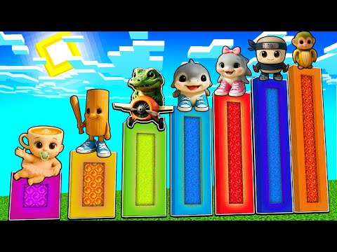 Видео: 😳 ВЫЖИВАНИЕ ВО ВСЕХ МЕМНЫХ ПОРТАЛАХ в Майнкрафте! 🌈 УЖАСАЮЩЕЕ ИЗМЕРЕНИЕ!