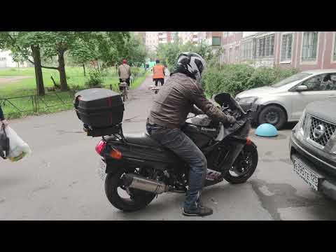 Видео: Проверяем мотоцикл Kawasaki ZZR1100. Тест райд.