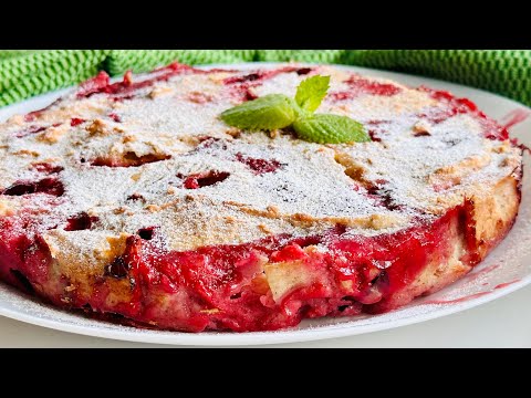 Видео: Сливовый торт! Низкоуглеводный рецепт! Никакого сахара и пшеницы!