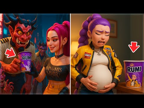 Видео: Любовное приключение Руми и Джину: ПОМОГИТЕ РУМИ В ОПАСНЫХ РОДАХ | K-POP «Охотники на демонов» со...