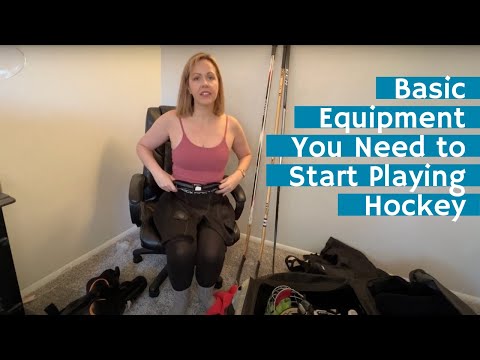 Видео: Хоккейная экипировка для начинающих: список хоккейного снаряжения для новых игроков