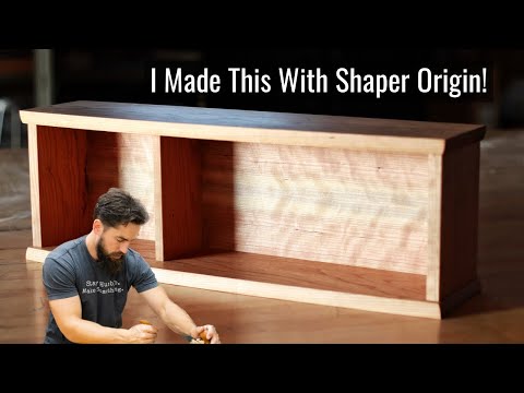 Видео: Как сделать настенный шкафчик (с помощью Shaper Origin)