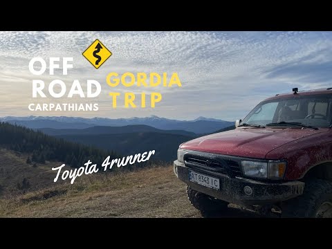 Видео: Офроуд у Карпатах 🚙 Космач – Гора Гордія – Текуча | Nissan Patrol & Toyota 4Runner