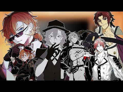 Видео: BSD React to Chuuya as Crowley/Реакция БСД на Чуя это Кроули. НА ЗАКАЗ.