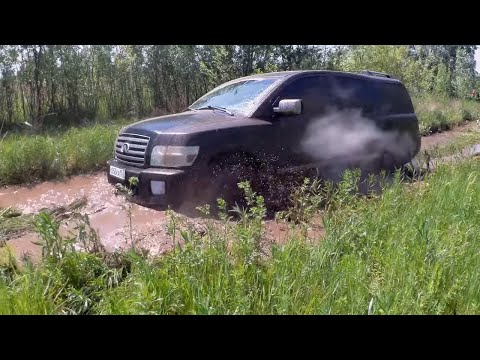 Видео: В грязь и в броды. Prado 150, Prado 120, QX50, Grand Cherokee, Kyron, Deer, Patriot, Niva, Duster