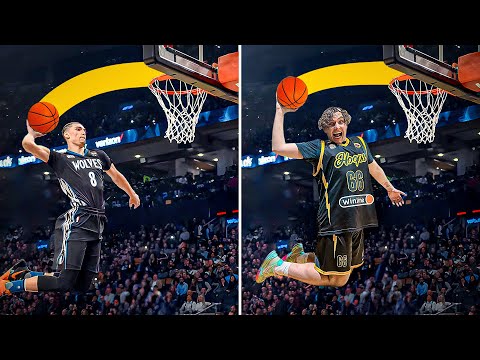 Видео: ПОВТОРИЛИ 10 ЛУЧШИХ ДАНКОВ NBA НА НИЗКОЕ КОЛЬЦО / ЧАСТЬ 2