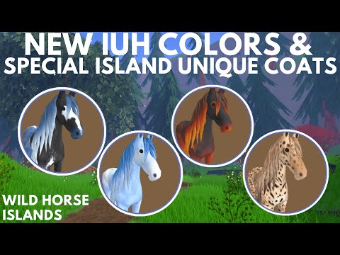 Видео: Охота за НОВЫМИ ОСТРОВНЫМИ УНИКАЛЬНЫМИ ПАЛЬТО И ЦВЕТАМИ ВОЛОС в WILD HORSE ISLANDS на ROBLOX