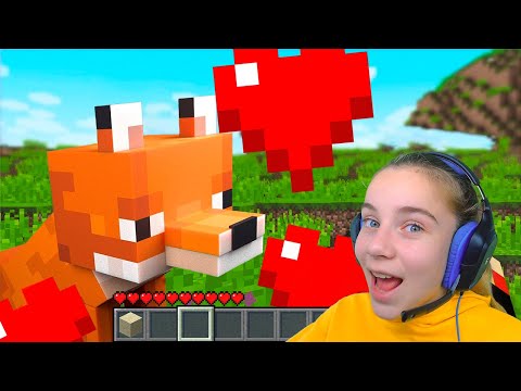 Видео: Как приручить ЛИСУ в MINECRAFT!