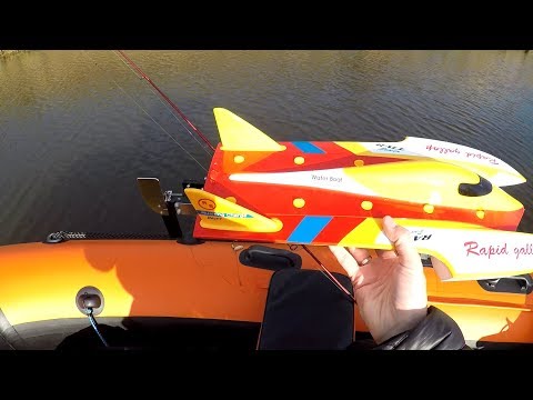 Видео: Ловлю рыбу с помощью р/у лодки, Doogee S30, полыхает Wltoys, река Волга и Дубна
