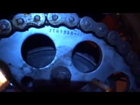 Видео: Переход с 525 на 530 цепь Honda VRX400