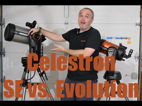 Видео: Сравнение телескопов Celestron NexStar 6SE/8SE и Evolution 8
