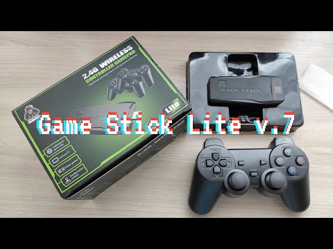 Видео: Game Stick Lite v.7 обзор и загрузка игр