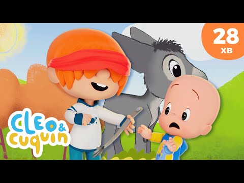 Видео: Мій віслючок 🐴 Містер кіт 🐴 Сборник детских песенок| Клео и Кукин