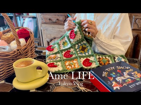 Видео: влог ｜ Повседневная жизнь вязания сумок и покупок в ZARA 🍓🌼 ｜ Получение аксессуаров