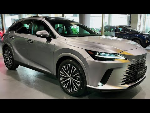 Видео: Lexus RX 350h 2024 года — роскошный внедорожник | Детали экстерьера и интерьера
