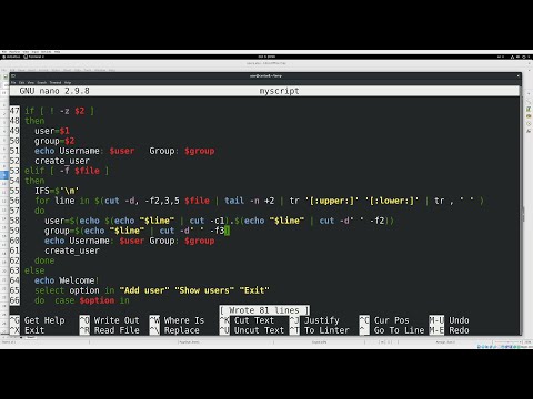 Видео: 31. bash скрипты #5