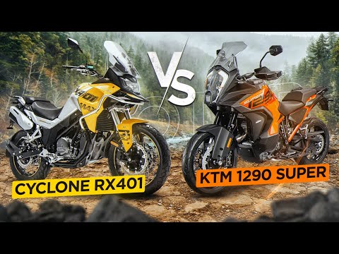 Видео: Взрослый турист для новичка и не высоких людей. Cyclone RX 401 против тяжелых турэндуро