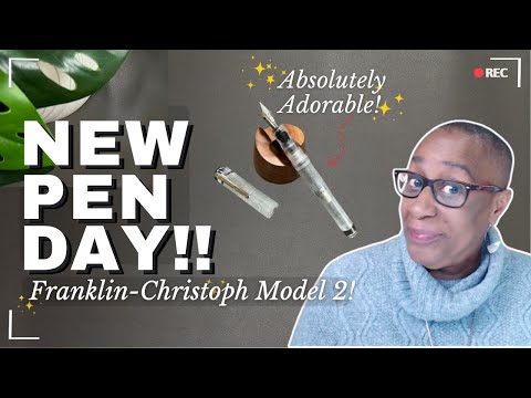 Видео: #NewPenDay | Распаковка Франклина-Кристофа 🥳