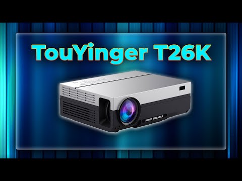 Видео: Обзор проектора Touyinger T26K Full HD 1080p (хорошая цена для игр и кино)