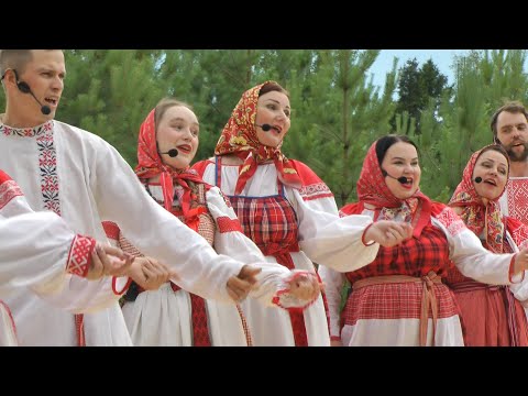 Видео: "Что ж ты роза, вянешь без мороза"  - ансамбль " Слобода" на празднике "Иванов день"- 1.07.23.