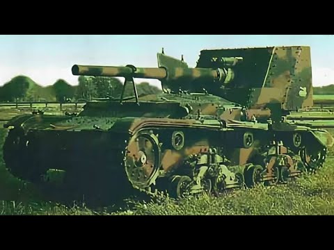 Видео: Итальянская САУ "Semovente" 90/53