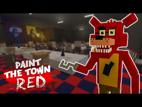 Видео: ПИЦЦЕРИЯ У ФРЕДДИ! ПЫТАЕМСЯ ПЕРЕЖИТЬ НОЧЬ! ➤ Paint the Town Red
