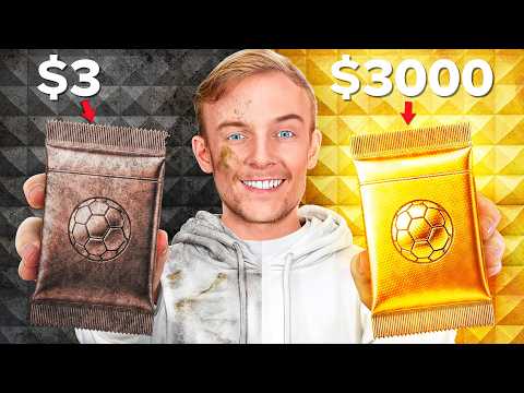 Видео: $3 vs $3,000 пак футбольных карточек
