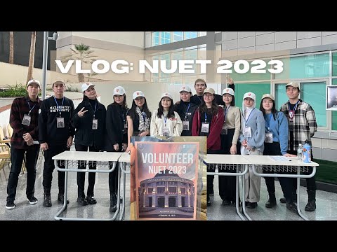 Видео: Волонтерю на NUET 2023 | интервью у сдающих и страдания в гардеробной