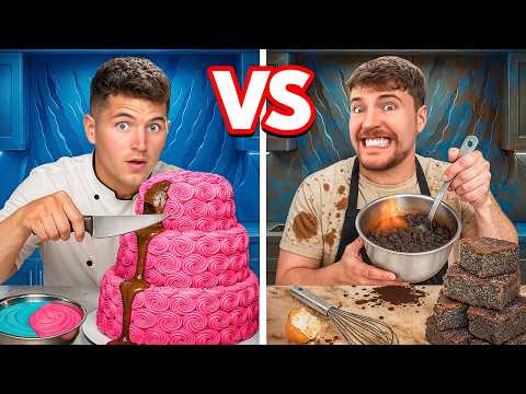 Видео: Кулинарный Челлендж против MrBeast!