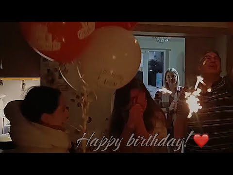 Видео: С днём рождения, Аня!❤️ | Happy birthday!❣️