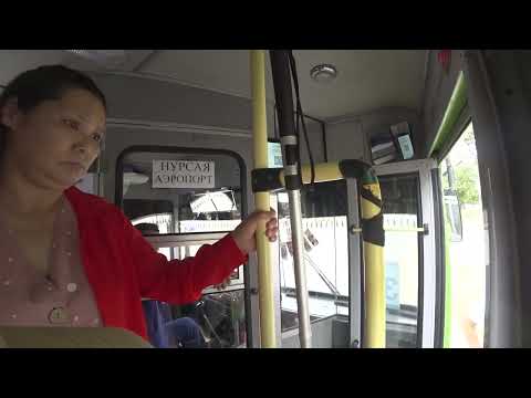 Видео: 22 июня 2022  Атырау. Из Жилгородка до Абай Центра и обратно  30а маршрут