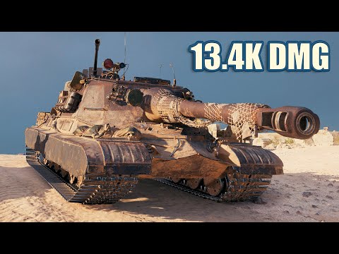 Видео: Объект 268 • 13.4К УРОНА в режиме зверя )) World of Tanks