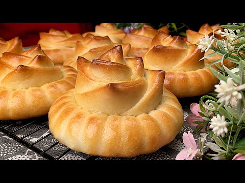 Видео: Никто не ожидал такого результата! Простые и красивые булочки из обычного теста.