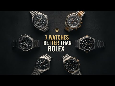 Видео: Лучше, чем Rolex? 7 часов, которые можно купить уже сегодня