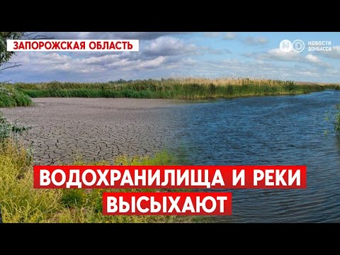 Видео: Бердянск и Мелитополь без воды. Реки высыхают. Водный коллапс достиг Запорожской области