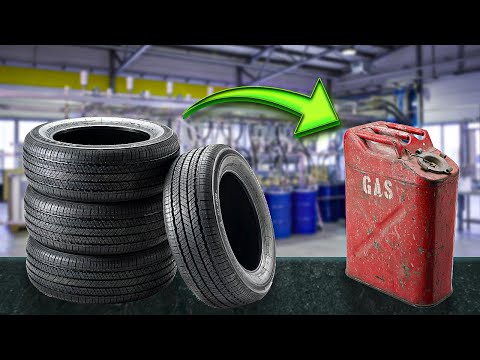 Видео: Мы перерабатываем старые шины в топливо