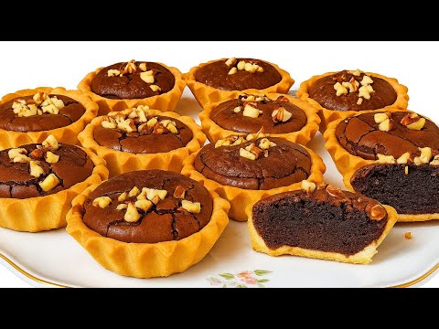 Видео: Вкусные Тарталетки Брауни