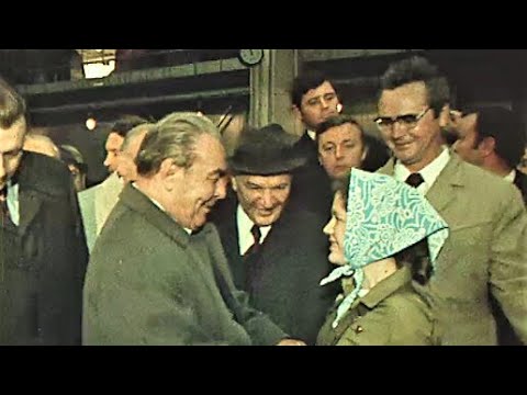 Видео: ВИЗИТ БРЕЖНЕВА НА ЗИЛ - 30 апреля 1976