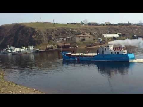 Видео: Открытие навигации на Шилке. Сретенск, Забайкальский край 16.05.2012