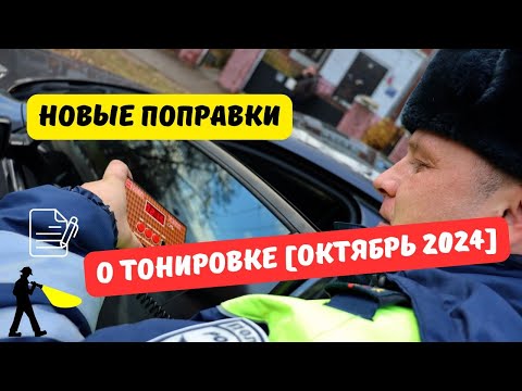 Видео: Новые поправки о тонировке направлены в Правительство