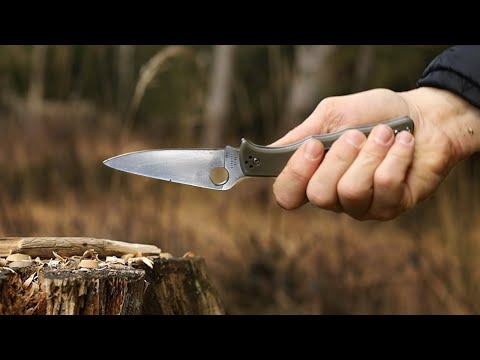 Видео: Огляд Spyderco Endura – Вижив чи Зламався  замок Back Lock ?