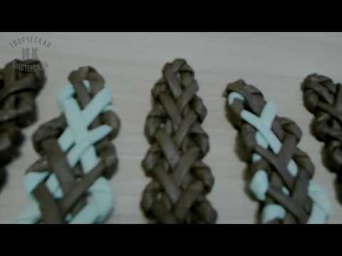 Видео: Плетение из газет. Зубатка из 6-и трубочек