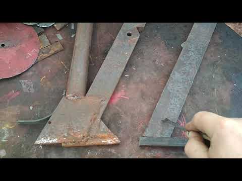 Видео: Анкерний сошник на сівалку СЗ-2,1 для no-till. Конструкція і розміри деталей.