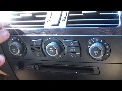 Видео: BMW E60  КАК ВЫКЛЮЧИТЬ ПЕЧЬ И ВКЛЮЧИТЬ КОНДИЦИОНЕР  И НАОБОРОТ.