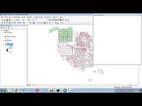 Видео: 08. ArcGIS. Привязка растровых данных. Добавление объектов в векторные наборы данных