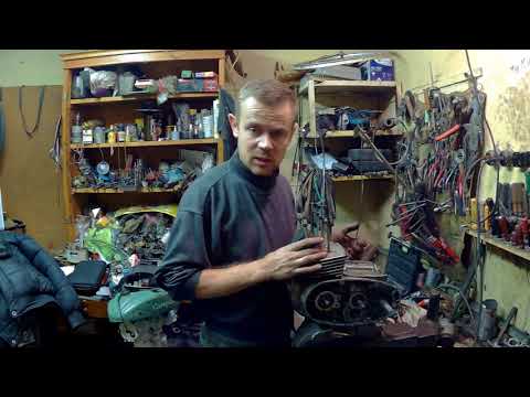 Видео: Мотоцикл "ВОСХОД" -  как разобрать мотор??