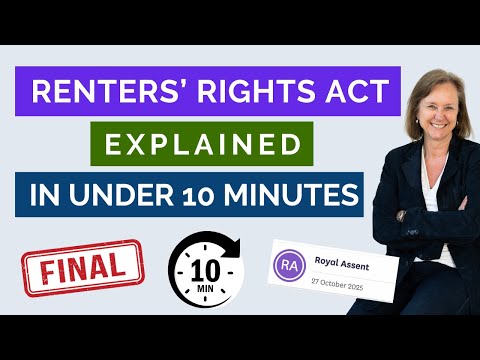 Видео: Закон о правах арендаторов объясняется менее чем за 10 минут!